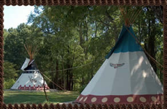 At Boulders Edge Tipi Retreat, Big Buck Tipi (photo #2)
