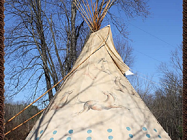 At Boulders Edge Tipi Retreat, Thundering Horses (photo #2)